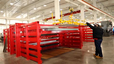 sheet metal racking|flat sheet metal storage racks.